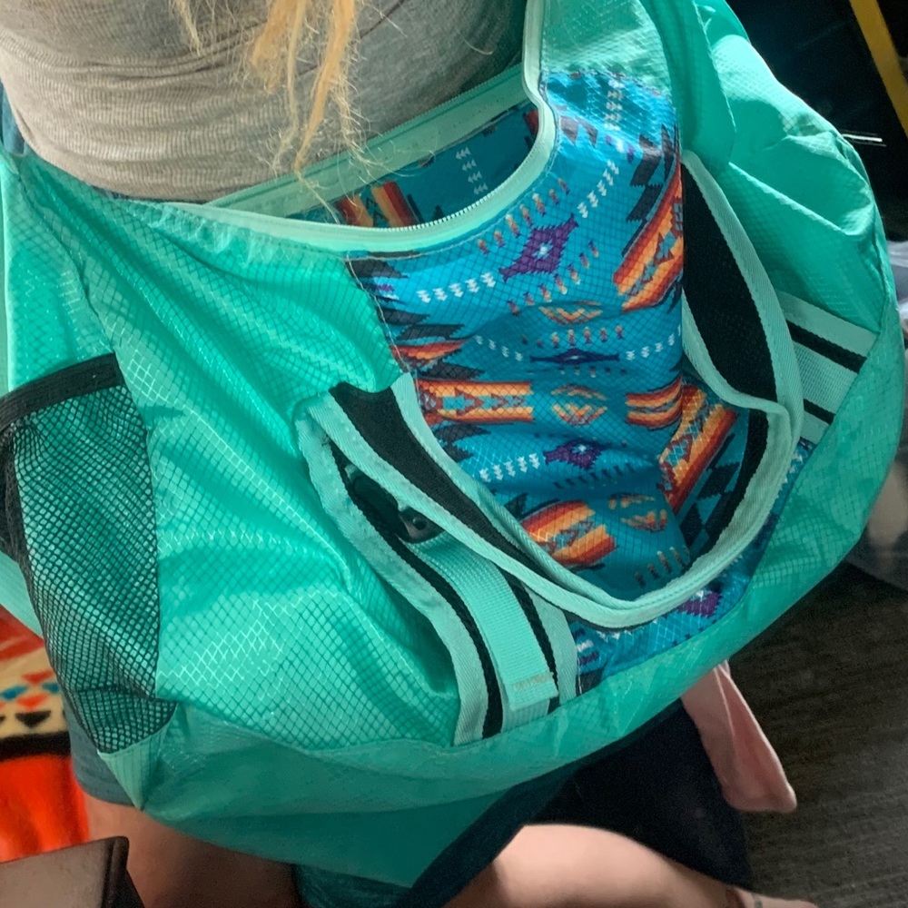 Native print bag